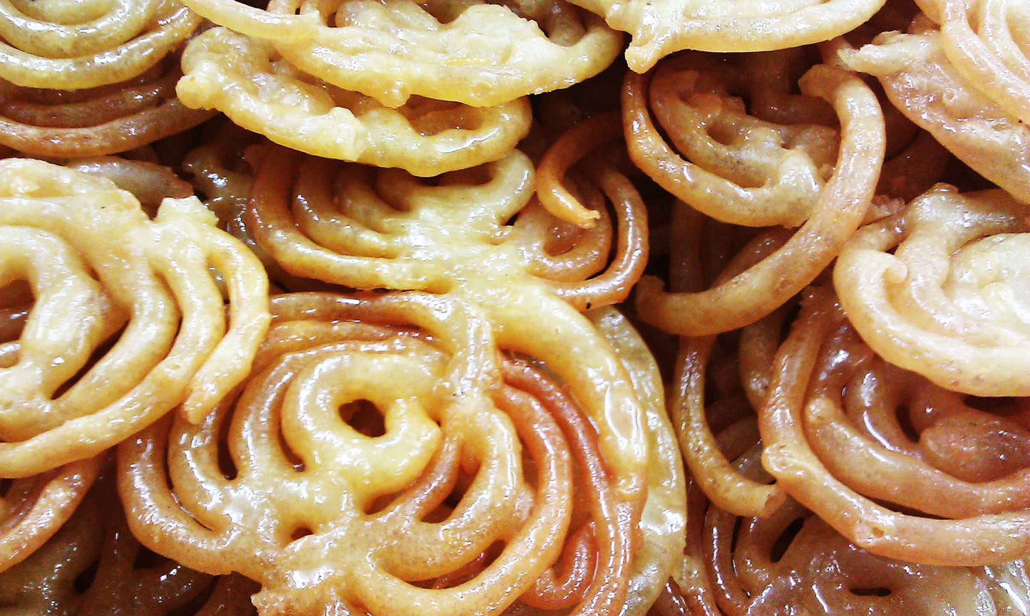 Ramadan Jalebi (Bengali Style Thick Jalebi)