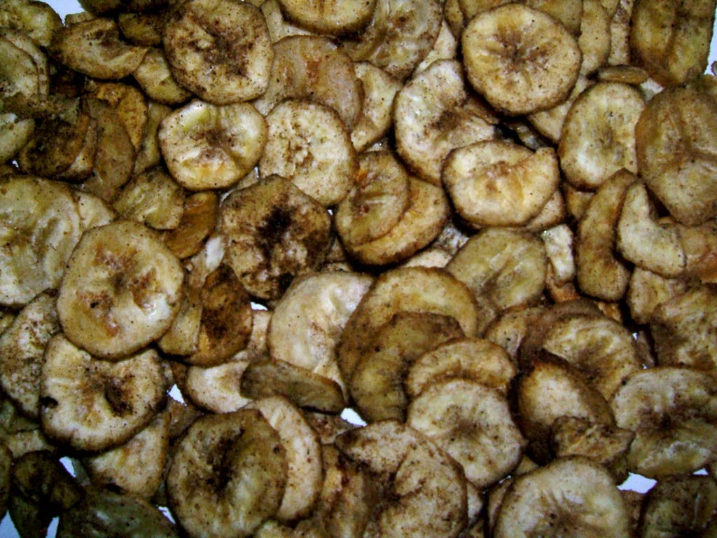 Banana Crisps - Plain Peppered or Spicy