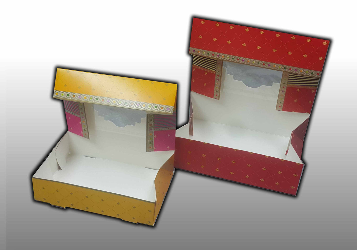 Empty Stock Boxes (Colour and design may vary)