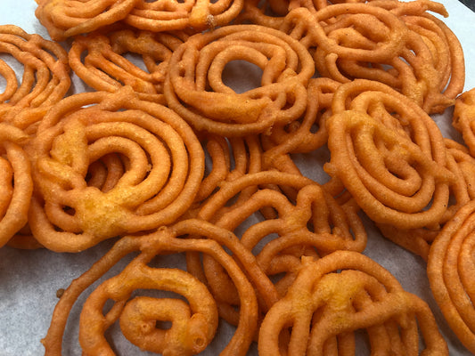 Dry Jalebi (without sugar)